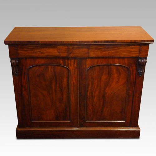 fig 3. Victorian mahogany chiffonier sideboard