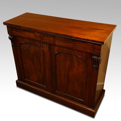 fig 4. Victorian mahogany chiffonier sideboard