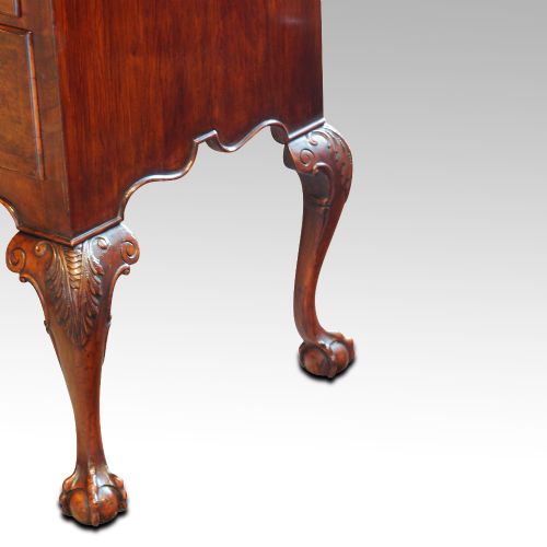 fig 3. Edwardian walnut bureau bookcase