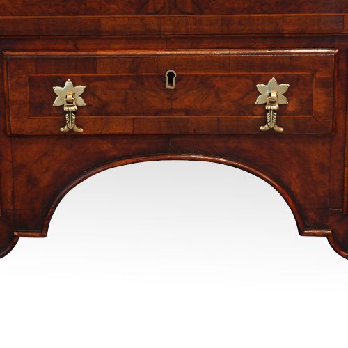 fig 5. Edwardian walnut bureau bookcase