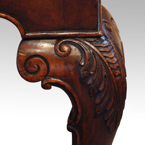 fig 8. Edwardian walnut bureau bookcase