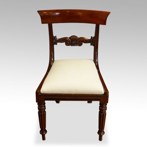fig 1. Set of 8 William IV dining chairs