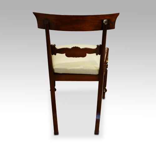 fig 3. Set of 8 William IV dining chairs