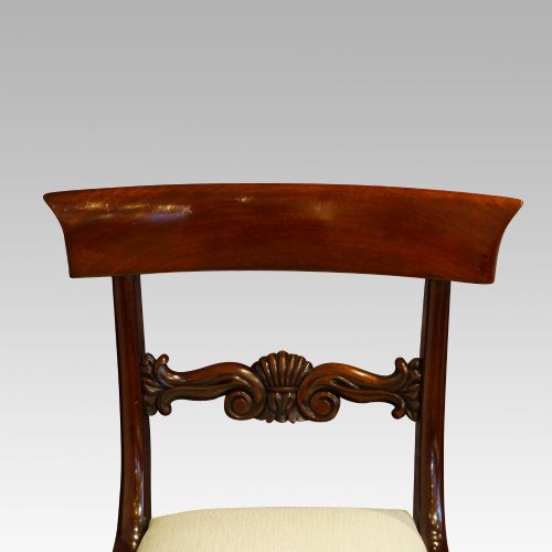 fig 6. Set of 8 William IV dining chairs