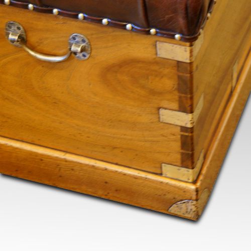 fig 4. Victorian camphorwood ottoman