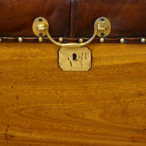 fig 5. Victorian camphorwood ottoman