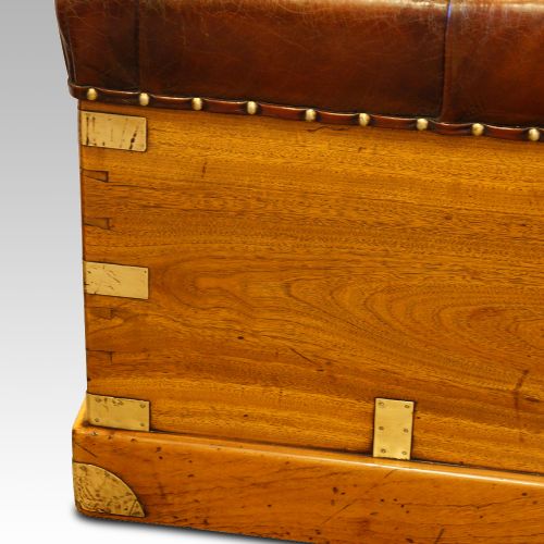 fig 7. Victorian camphorwood ottoman