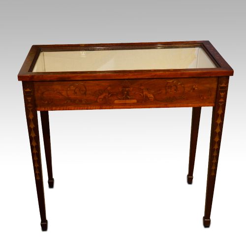 fig 5. Victorian inlaid curio table