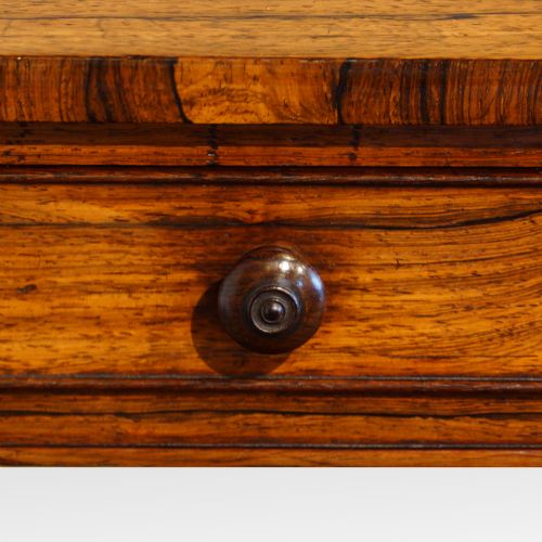 fig 3. William IV rosewood library table