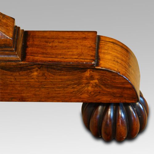 fig 4. William IV rosewood library table