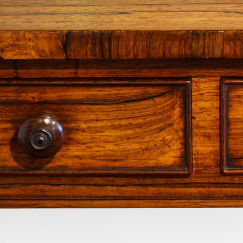 fig 5. William IV rosewood library table