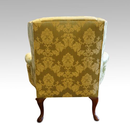 fig 1. Queen Anne style wing chair