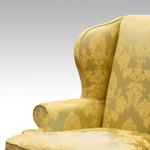 fig 4. Queen Anne style wing chair