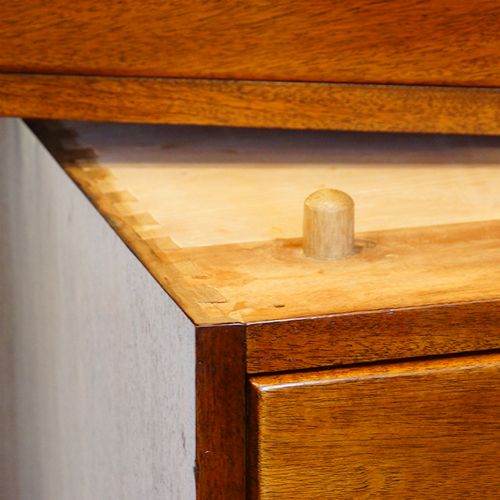 fig 2. Edwardian mahogany military chest