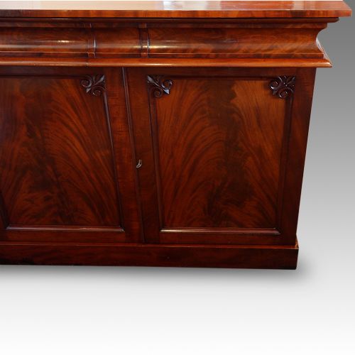 fig 2. Victorian mahogany chiffonier sideboard