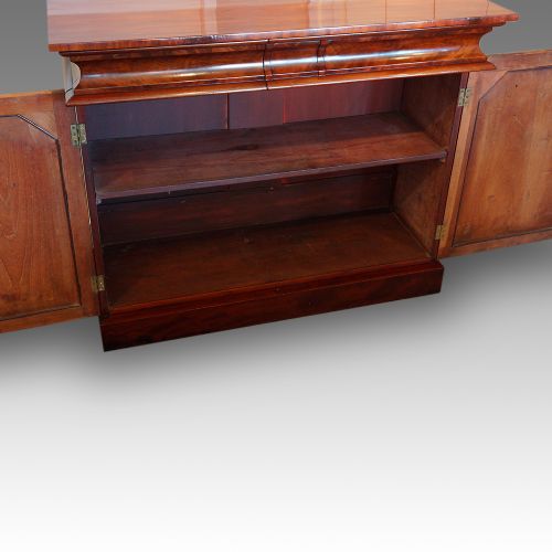 fig 3. Victorian mahogany chiffonier sideboard