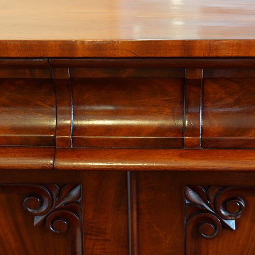 fig 4. Victorian mahogany chiffonier sideboard