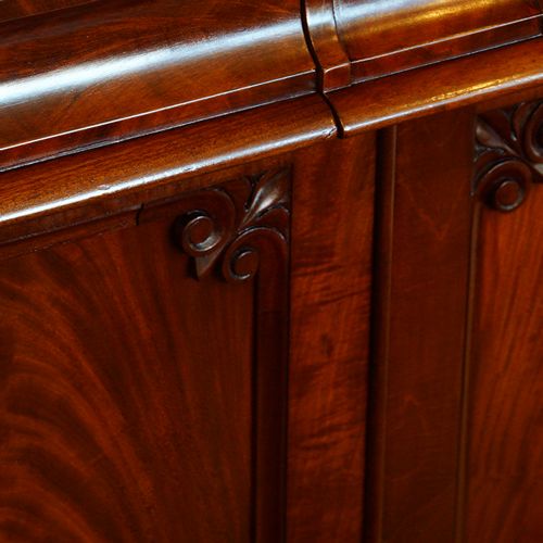 fig 5. Victorian mahogany chiffonier sideboard
