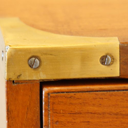 fig 1. Victorian satinwood military chest