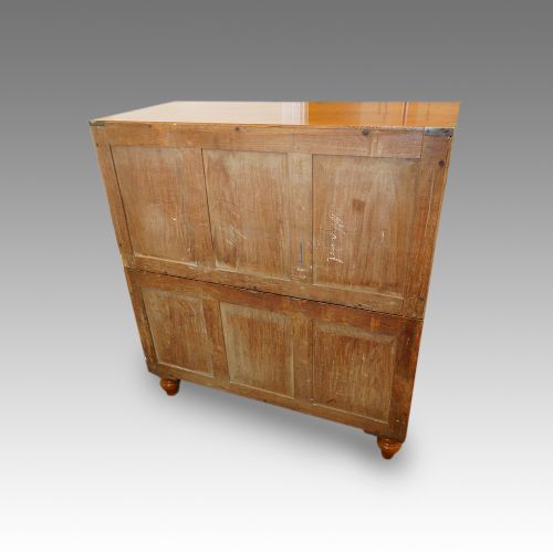 fig 4. Victorian satinwood military chest