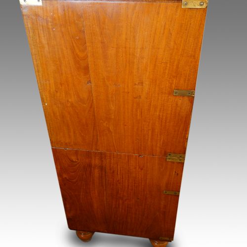 fig 5. Victorian satinwood military chest