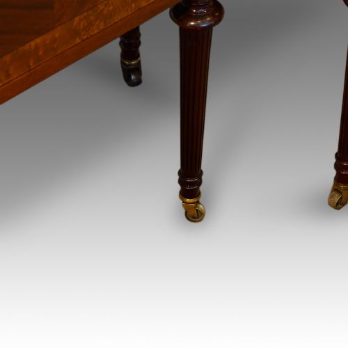 fig 2. Pair of Edwardian mahogany bedside cabinets