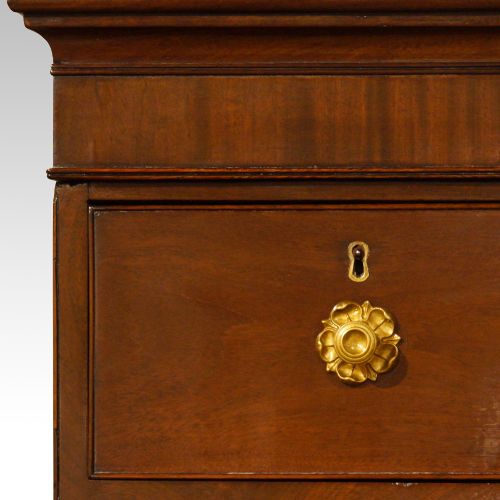 fig 1. Regency mahogany linen press