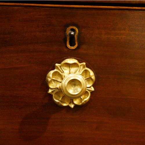 fig 3. Regency mahogany linen press