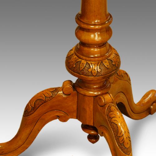 fig 1. Victorian Walnut wine table