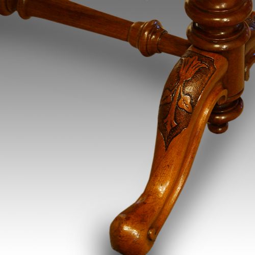 fig 3. Victorian walnut coffee table