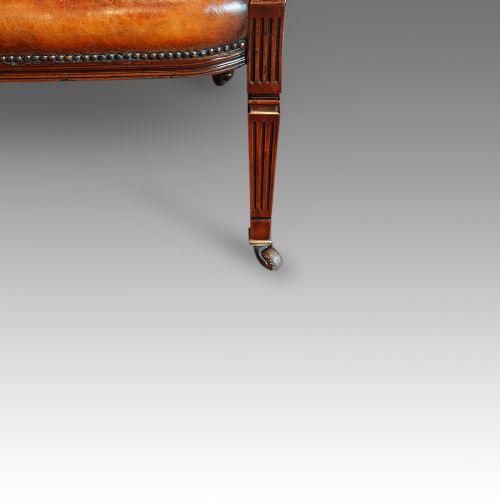 fig 2. Edwardian mahogany desk chair