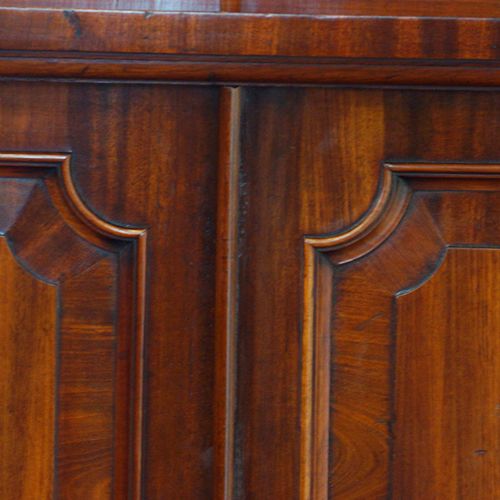 fig 5. Antique Victorian mahogany bookcase