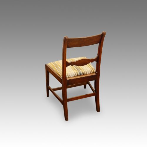 fig 4. Set of 8 Regency mahogany dining chairs
