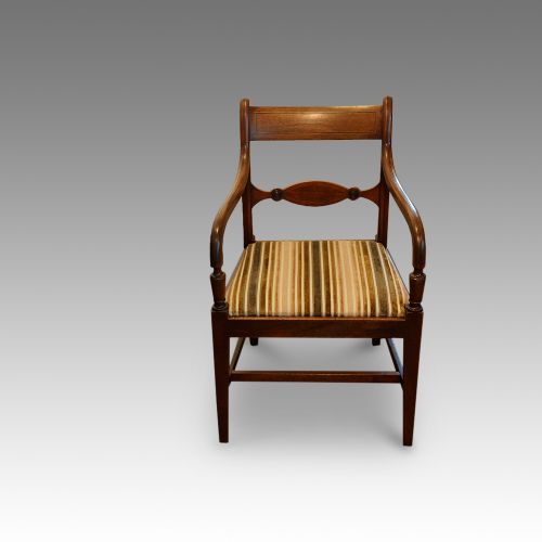 fig 6. Set of 8 Regency mahogany dining chairs