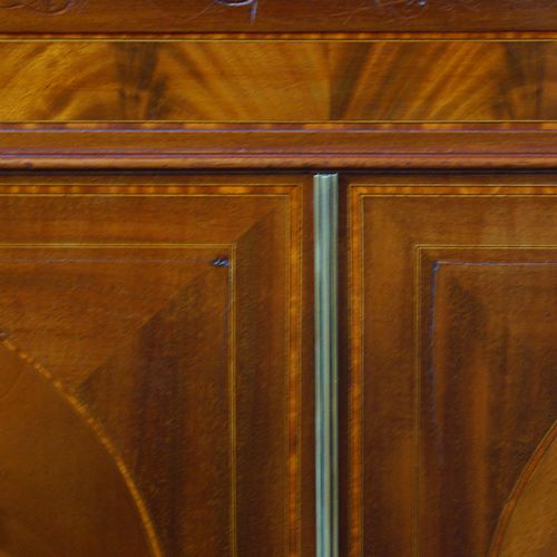 fig 2. Edwardian inlaid mahogany bureau
