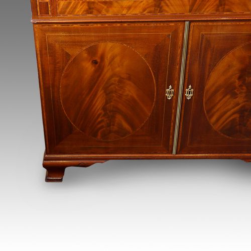 fig 6. Edwardian inlaid mahogany bureau