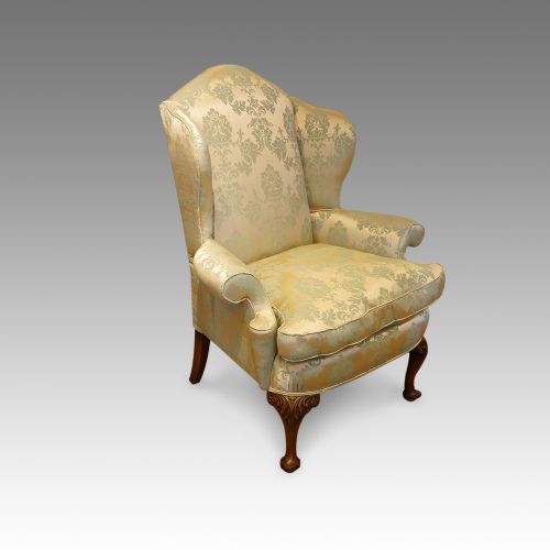 Queen Anne Style Wingchair
