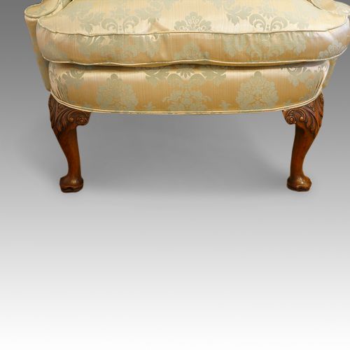 fig 5. Queen Anne style wingchair