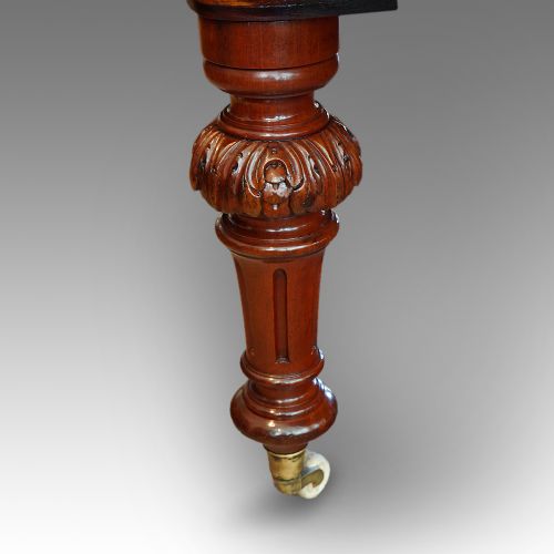 fig 2. Victorian mahogany extending dining table