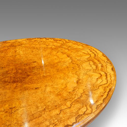 fig 6. Victorian burr walnut coffee table