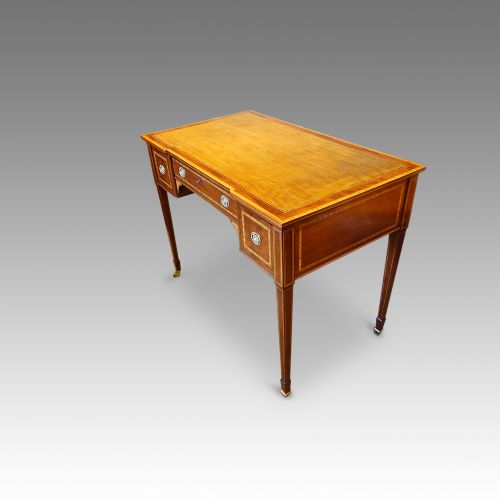 fig 1. Edwardian inlaid mahogany writing table