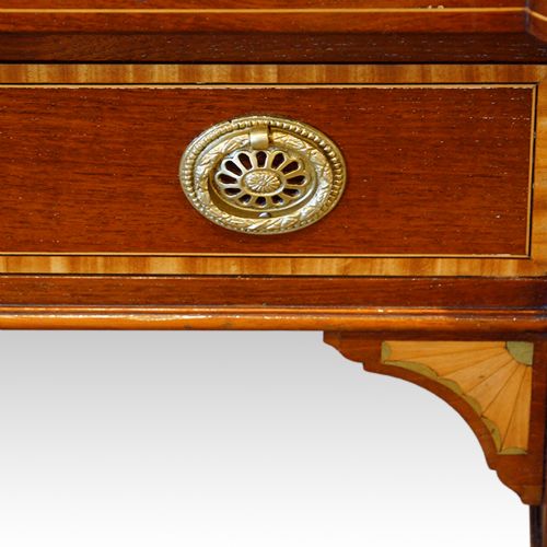 fig 2. Edwardian inlaid mahogany writing table