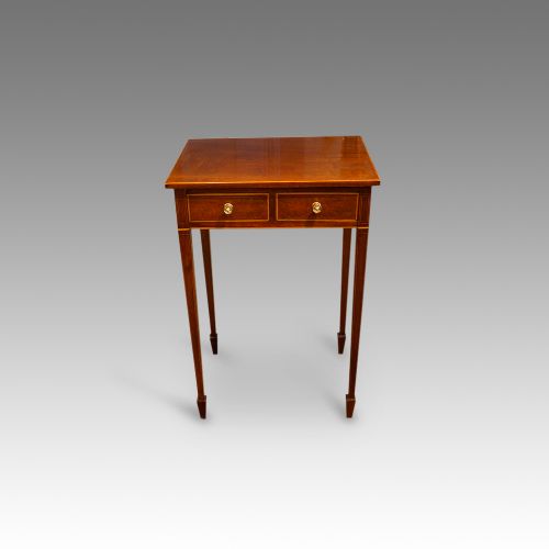 fig 4. Edwardian mahogany small side-table