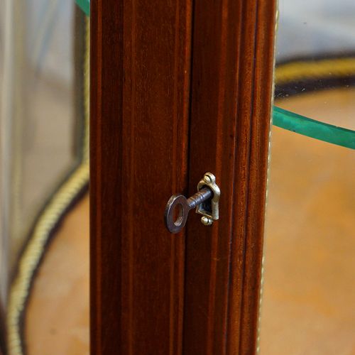 fig 1. Edwardian mahogany bijouterie cabinet