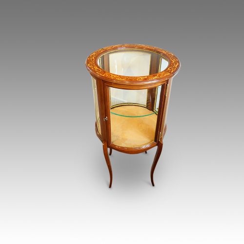 fig 3. Edwardian mahogany bijouterie cabinet