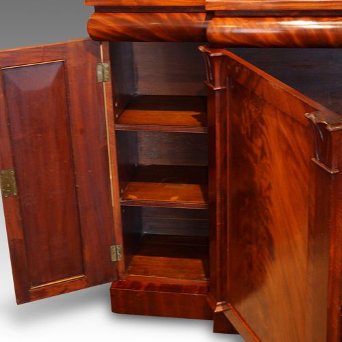 fig 4. Victorian 3 door chiffonier sideboard