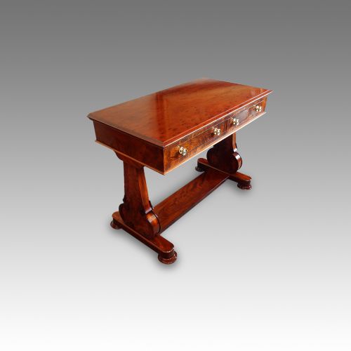 fig 1. Victorian mahogany side-table