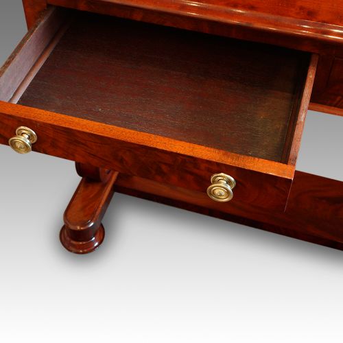 fig 3. Victorian mahogany side-table