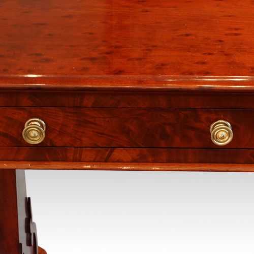 fig 5. Victorian mahogany side-table