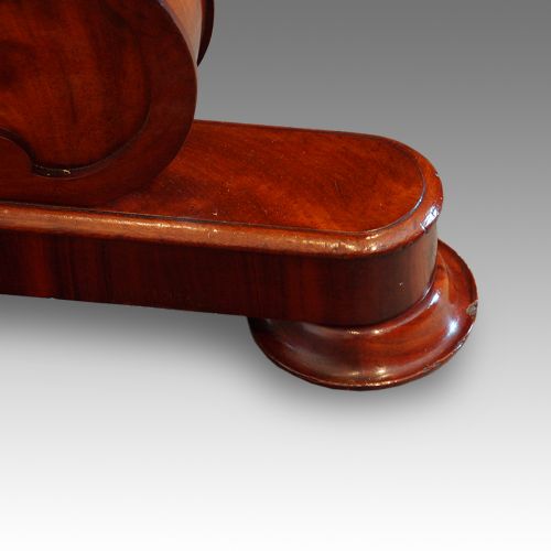 fig 6. Victorian mahogany side-table